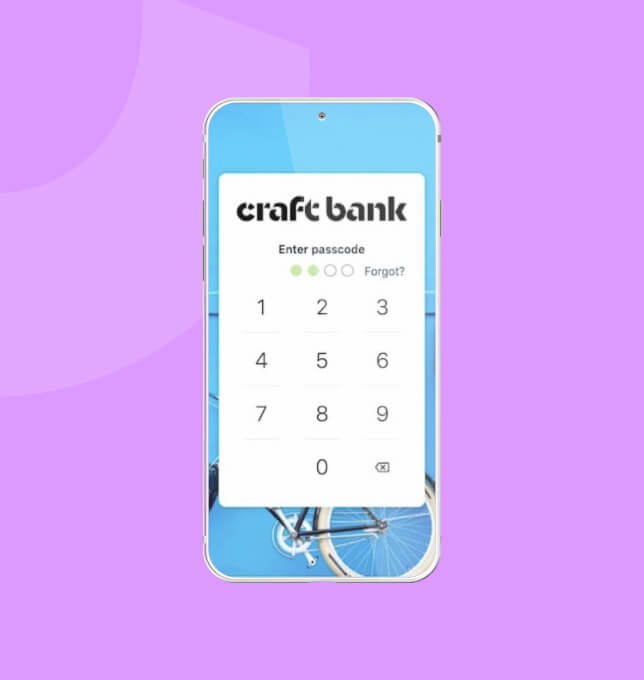 craft mobile app on phone