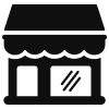 storefront icon illustration